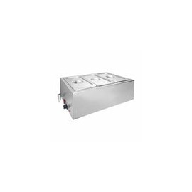 Migsa ZCK165AT-3 Baño María Eléctrico 3 Insertos 110V