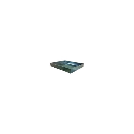 Molde inoxidable rectangular para pastel 46X36X6 Bak MPAR36